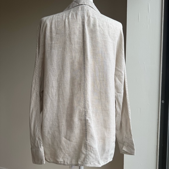 Aritzia Wilfred Sail Shirt Size Small - Picture 4 of 9